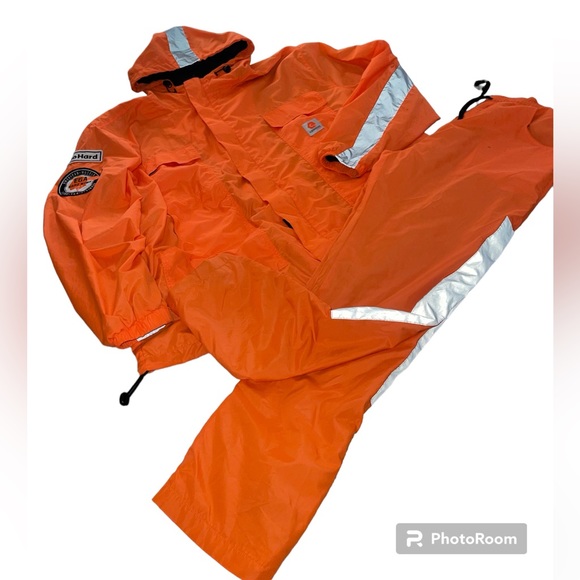 Orange elbow grease winbreaker set 🔥 - Picture 1 of 1